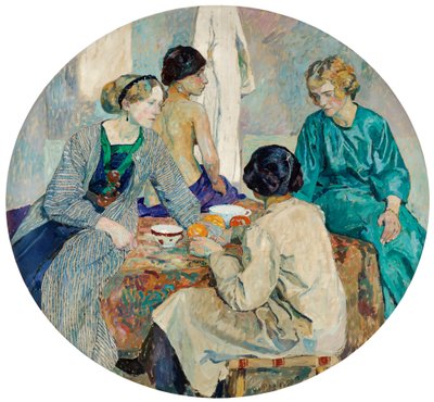 In the Studio by Carl Wilhelm Wilhelmson